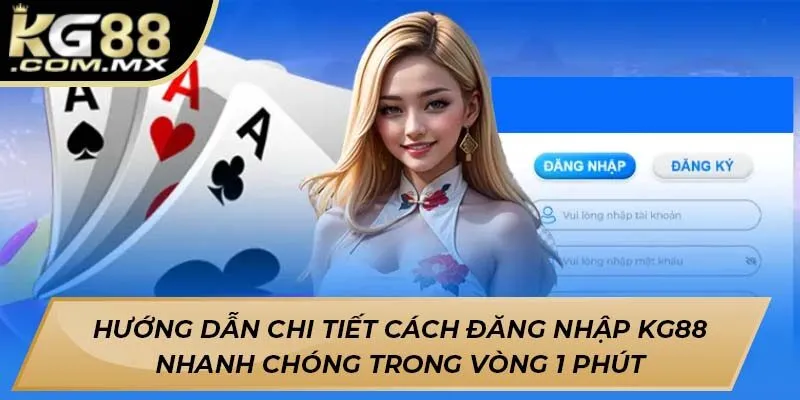 Hướng dẫn chi tiết cách đăng nhập KG88 nhanh chóng trong vòng 1 phút